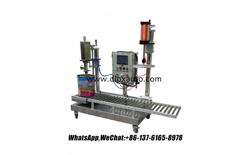 不銹鋼 1000L 潤(rùn)滑油脂加注設(shè)備，帶 PLC 3