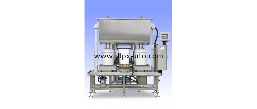 雙頭液體灌裝機械　消毒水灌裝設備 半自動灌裝機