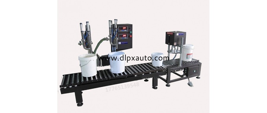 18KG防凍液平蓋壓蓋灌裝機